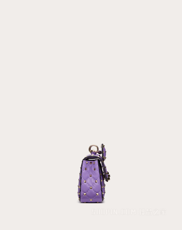 ROCKSTUD SPIKE小号软羊革手袋