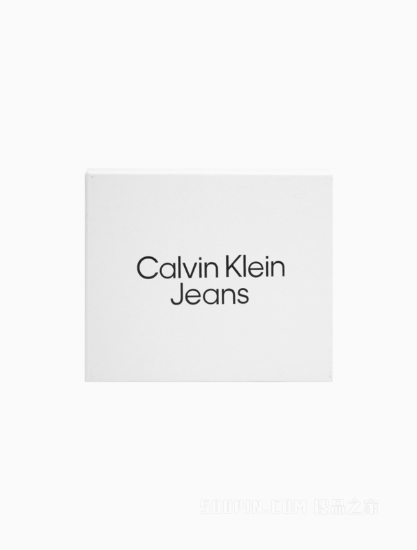 Calvin Klein 23春季男士真皮复古做旧LOGO商务休闲对折钱包礼物HP2043