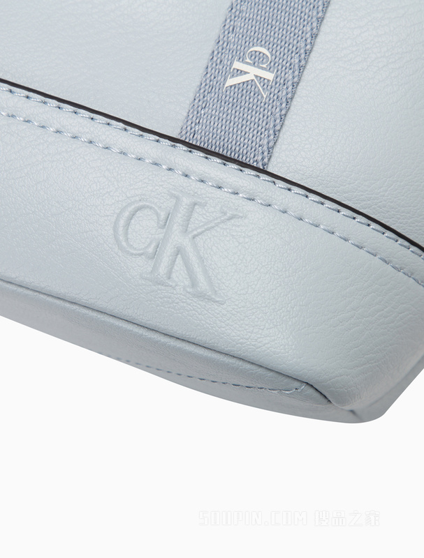Calvin Klein 23春季新款时尚可拆卸LOGO肩带手提斜挎迷你托特包DH3356