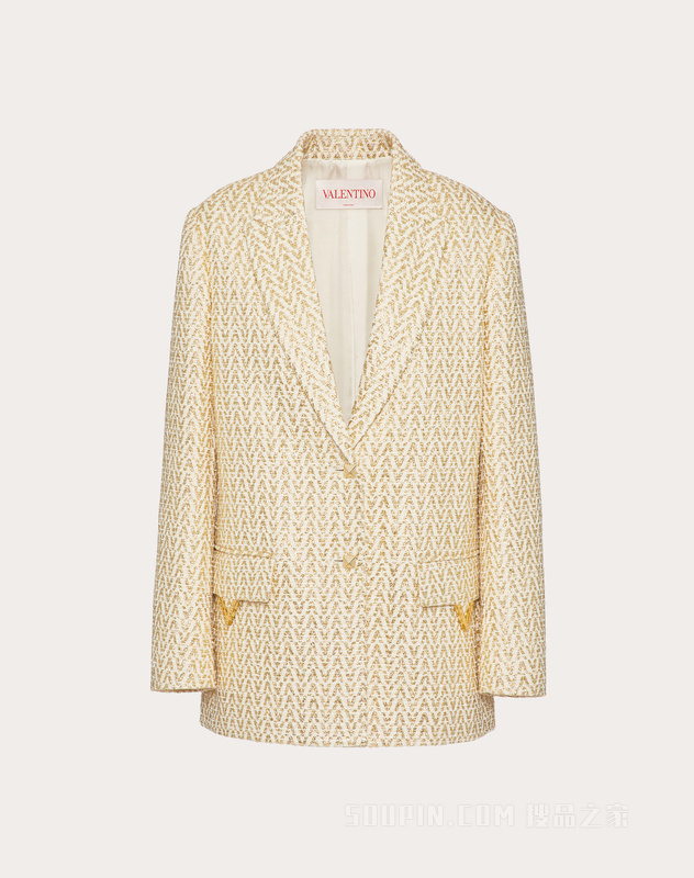 BOUCLE OPTICAL VALENTINO夹克