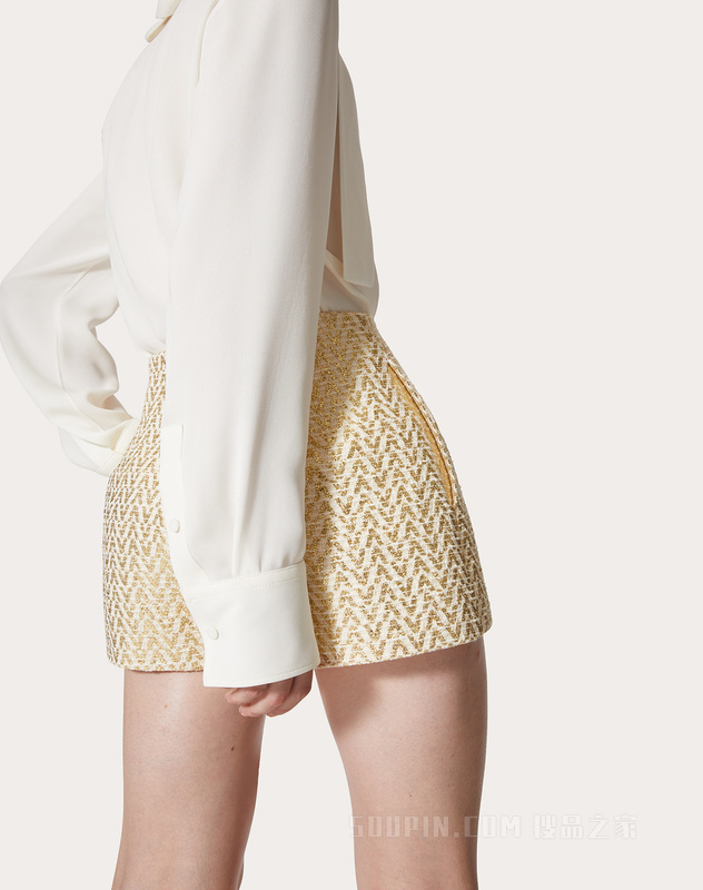 BOUCLE OPTICAL VALENTINO短裤