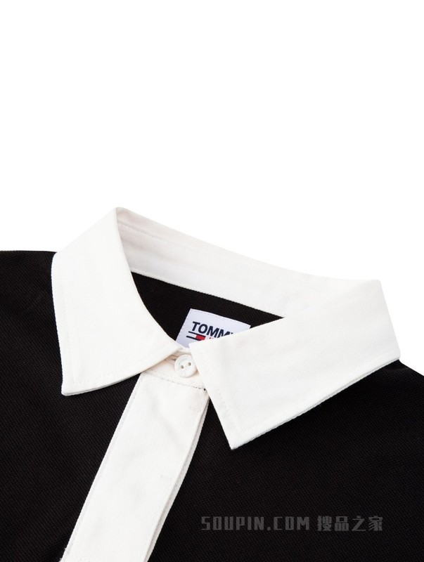 23新款春季女装纯棉优雅大方小绣标A字POLO裙DW0DW15564