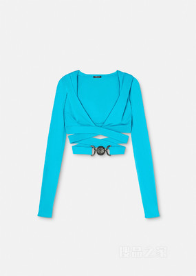 Medusa Biggie短款连帽上衣