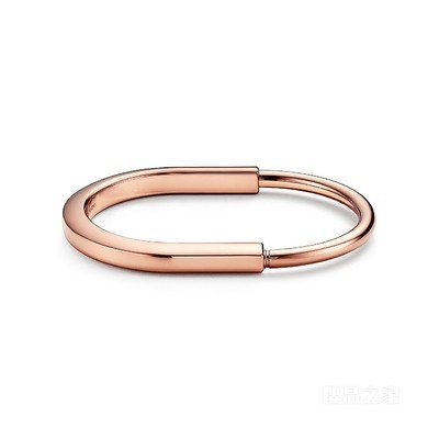 Tiffany Lock 系列 18K 玫瑰金手镯