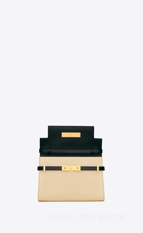 Manhattan box Saint Laurent皮革小号肩背包