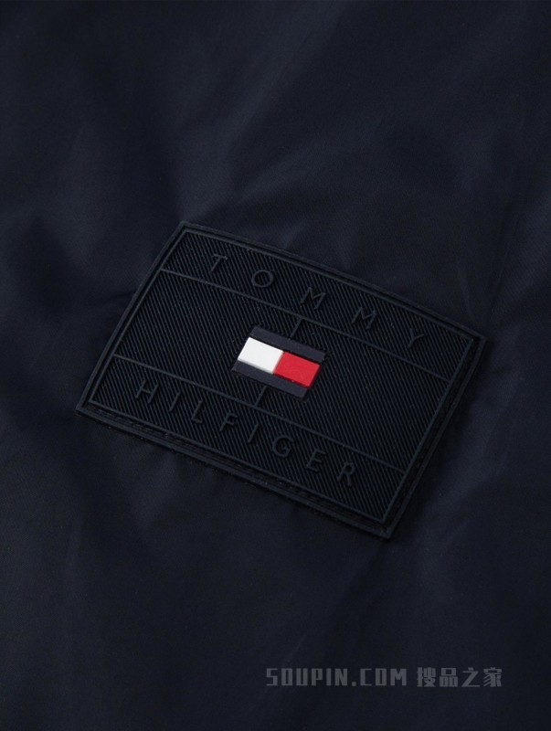 23新款春季男装简约LOGO贴片休闲连帽单夹克外套MW0MW30245