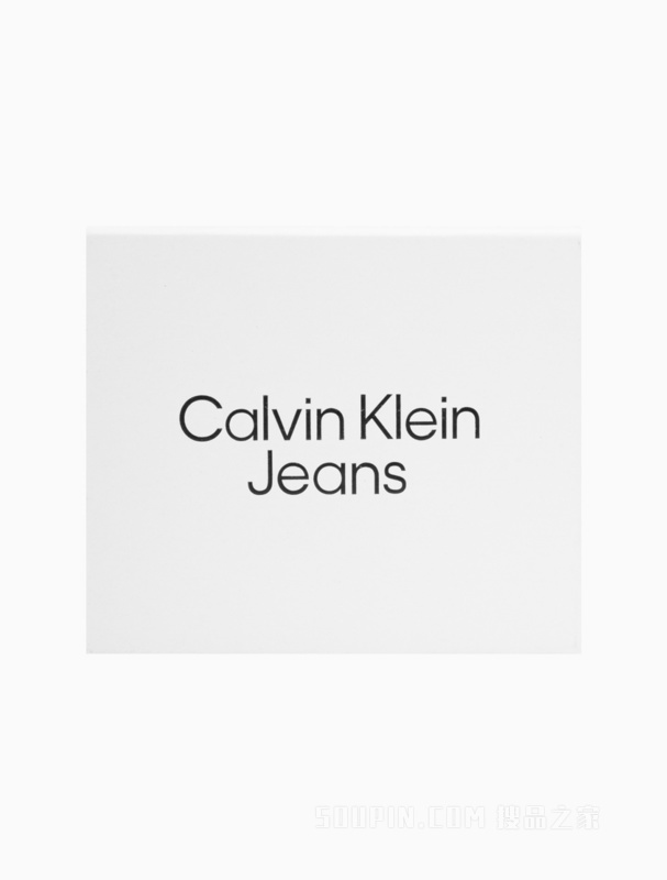 Calvin Klein 23春季新款男士简约斜纹压纹字母多卡位牛皮卡包HP2041