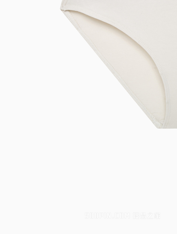 Calvin Klein 23春季新款女士循环LOGO提花腰边棉质透气比基尼内裤D1618