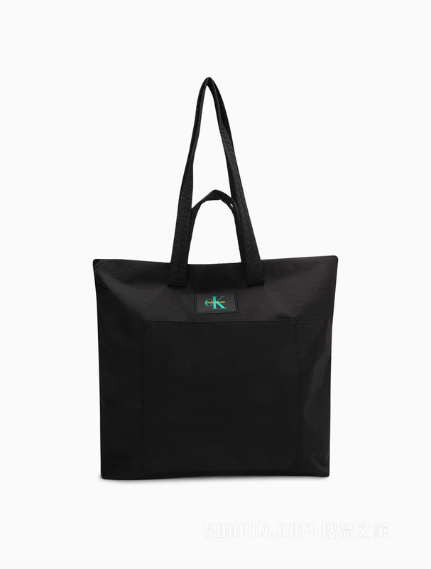 【彩虹系列】Calvin Klein 23春季新款LOGO绣片大容量手提托特包DH3454