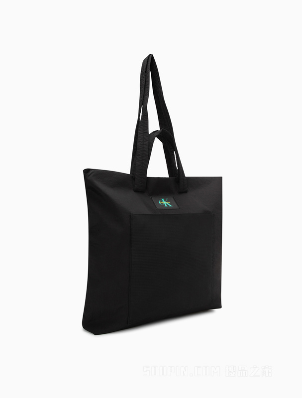 【彩虹系列】Calvin Klein 23春季新款LOGO绣片大容量手提托特包DH3454