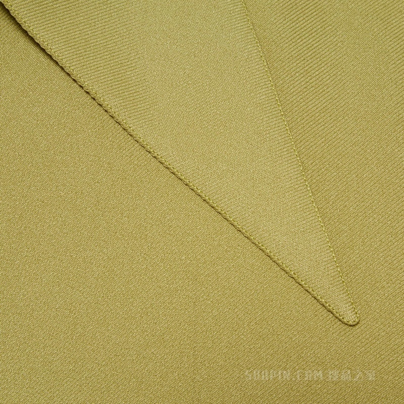 双绉真丝衬衫 绿色