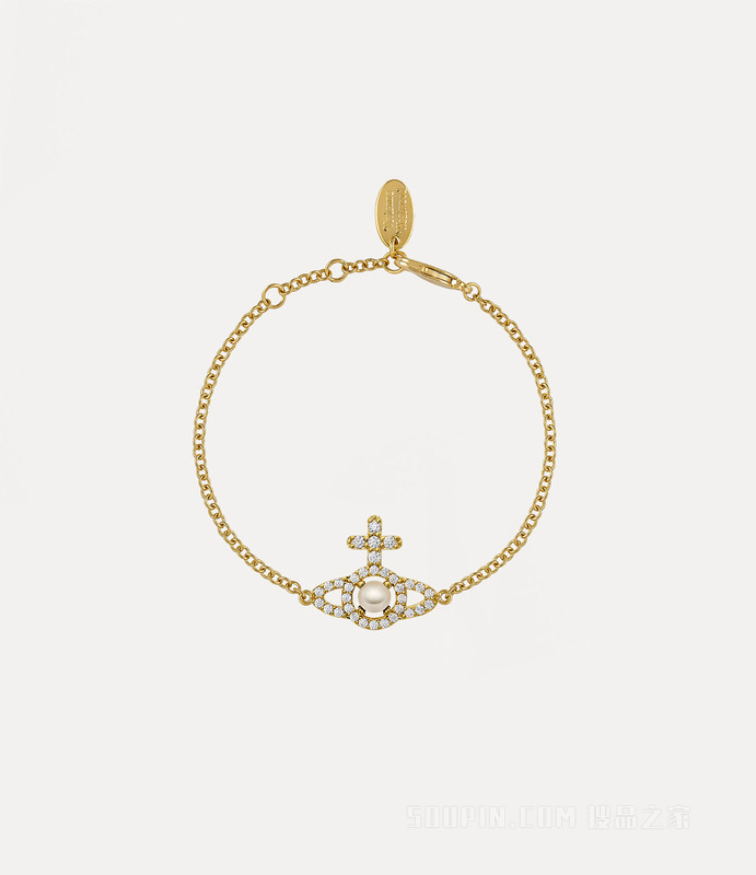Olympia Pearl Chain Bracelet