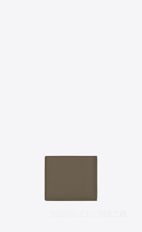 TINY CASSANDRE横款粒面皮革钱包