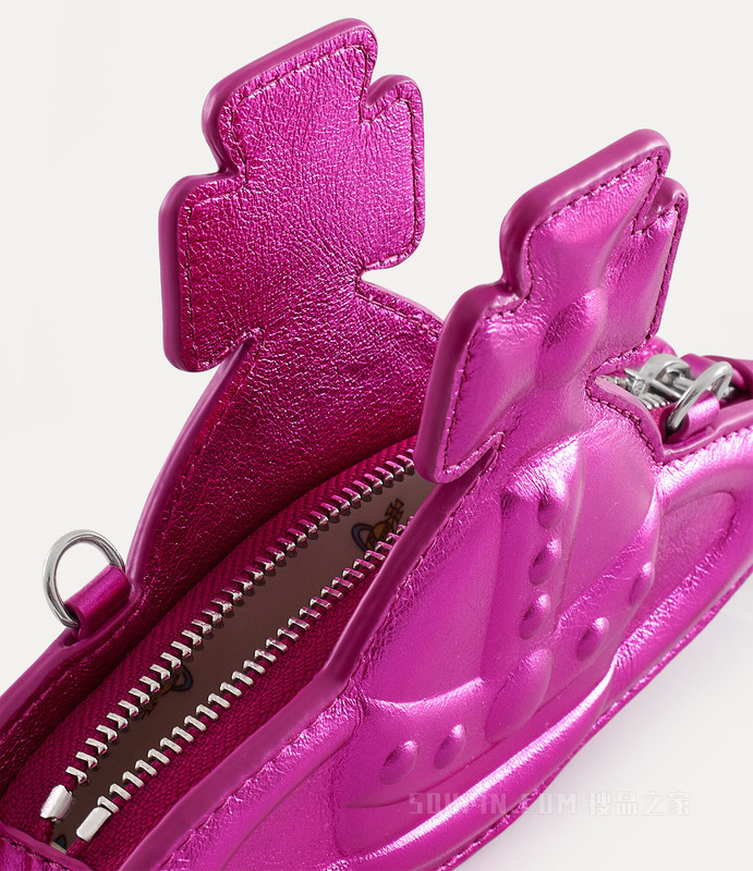 Metallic Injected Orb Nano Orb Crossbody
