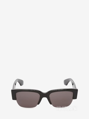 McQueen Graffiti方形太阳眼镜