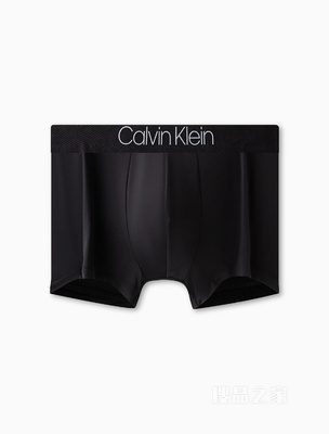 Calvin Klein 23春季新款男士波浪条纹LOGO腰边轻薄透气平角内裤NB2660O