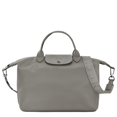 Le Pliage Xtra 中号手提包 - 灰色