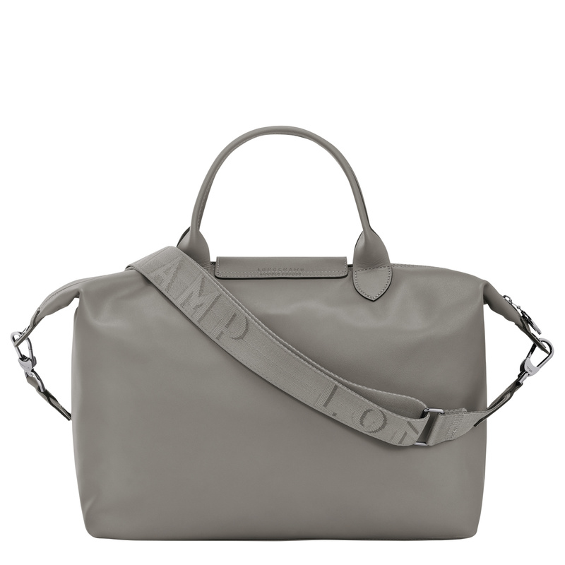 Le Pliage Xtra 中号手提包 - 灰色