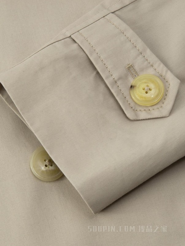 23新款春季女装经典双排扣系带长款风衣外套WW0WW36960