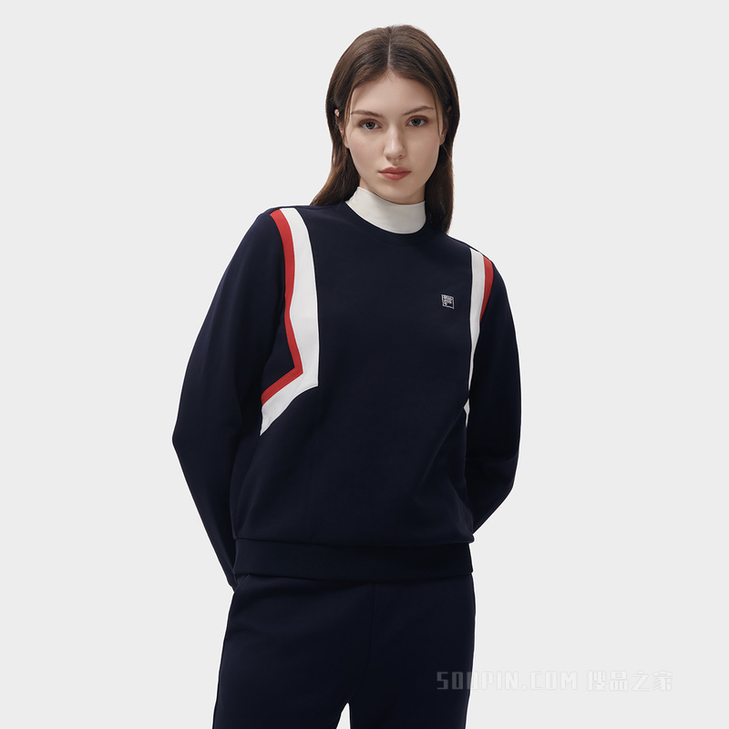 女子经典商务套头卫衣