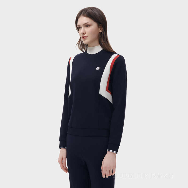 女子经典商务套头卫衣