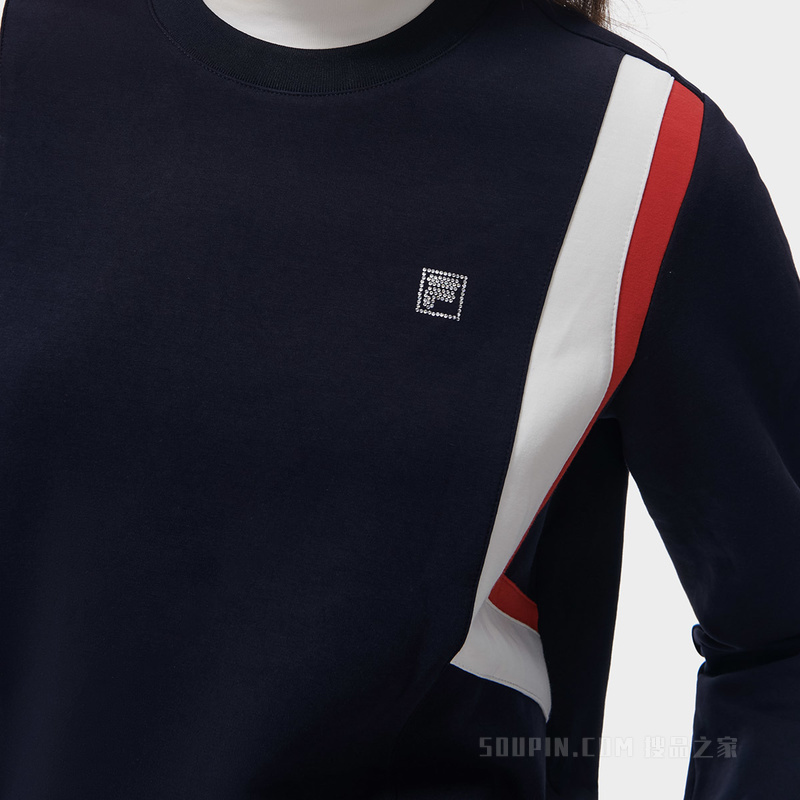 女子经典商务套头卫衣