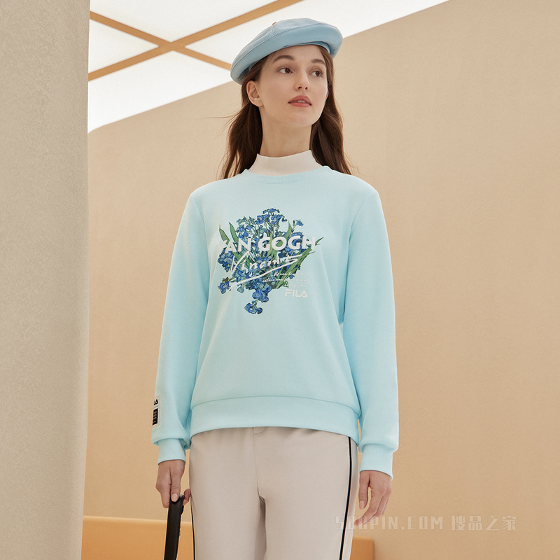 女子时尚休闲套头卫衣