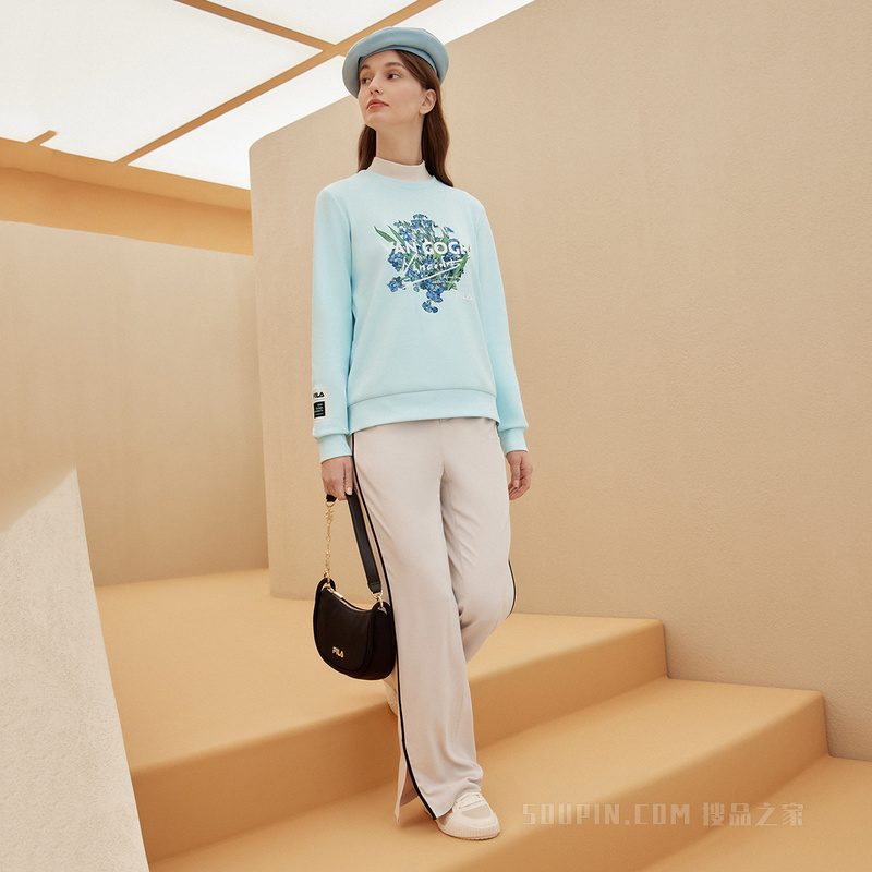 女子时尚休闲套头卫衣