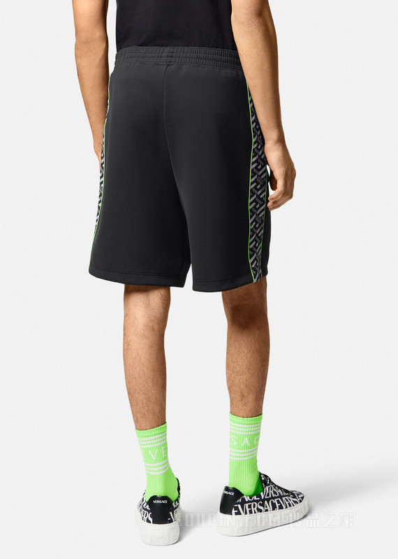 La Greca锦纶运动短裤