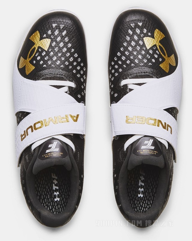 男女同款UA HOVR Skyline High Jump Track Spikes跑鞋