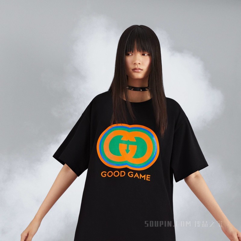 Good Game特别系列棉质T恤 黑色