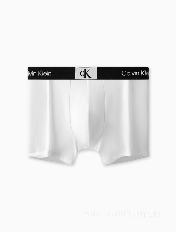 【CK96】Calvin Klein 23春季男经典循环LOGO棉质透气贴身平角内裤NB3403