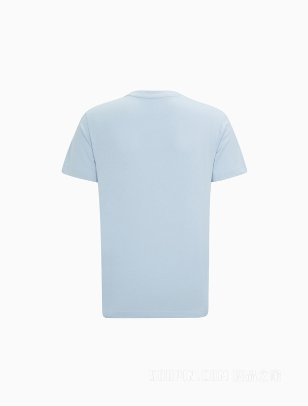 Calvin Klein 23春季新款男士时尚经典印花LOGO纯棉透气短袖T恤J323261