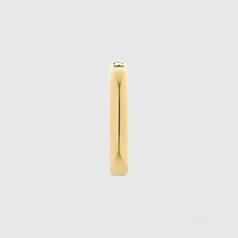 Gucci Promises 3毫米宽18k黄金戒指 18K黄金
