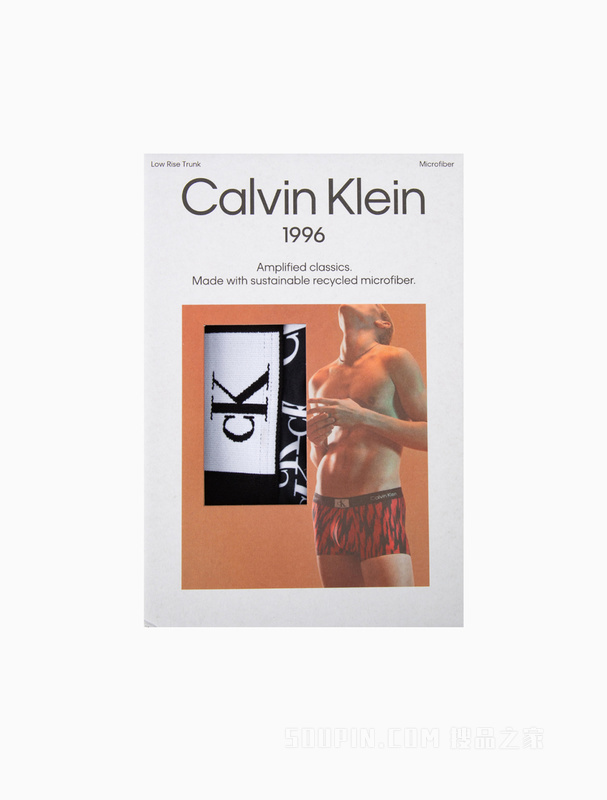 【CK96】Calvin Klein 23春季男经典循环LOGO轻薄细滑透气三角内裤NB3405