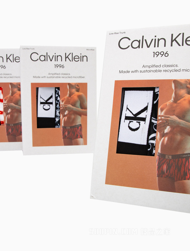 【CK96】Calvin Klein 23春季男经典循环LOGO轻薄细滑透气三角内裤NB3405