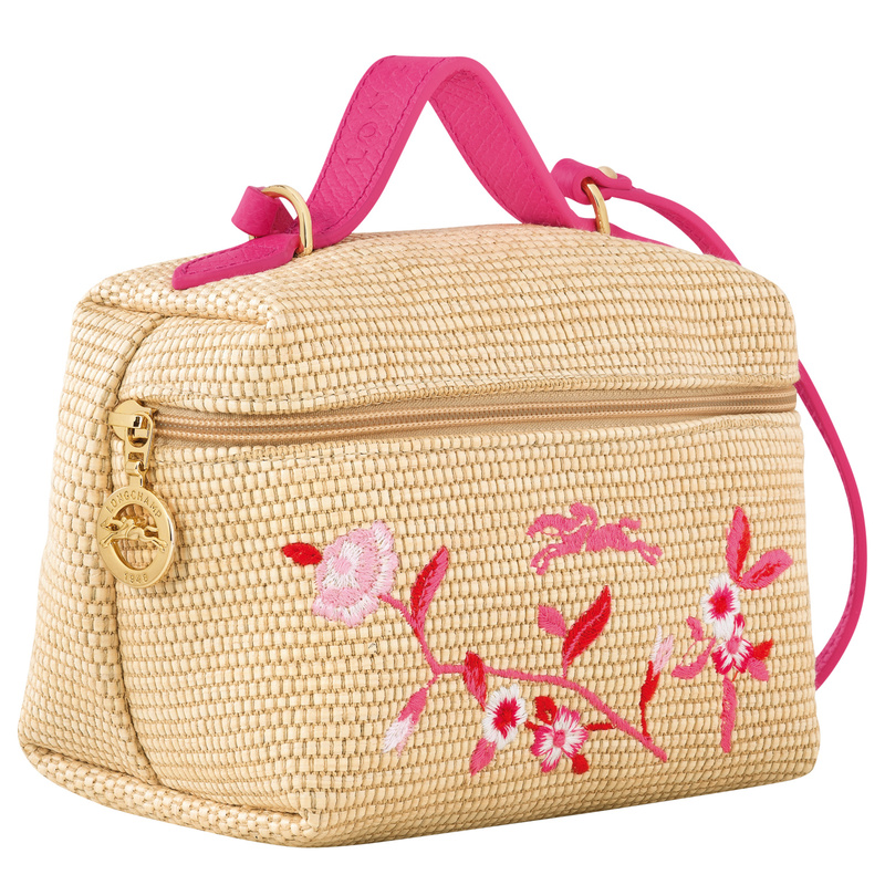 Le Panier Pliage 迷你斜挎包 - 粉红色