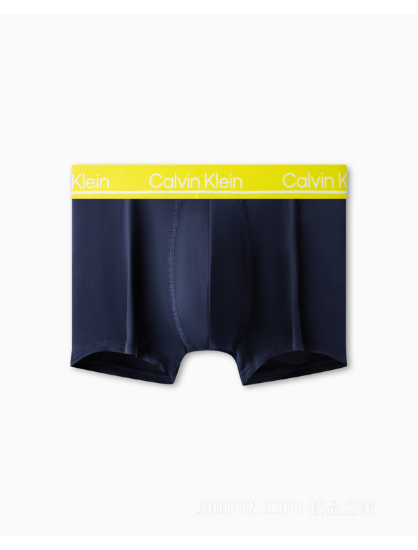 Calvin Klein 23春季新款男士四条装LOGO腰边弹力轻薄平角内裤NP2446O