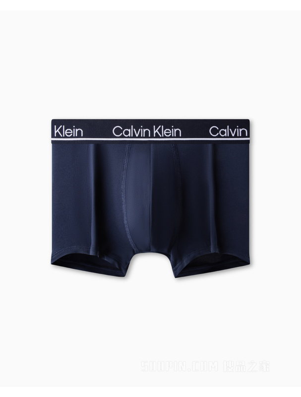 Calvin Klein 23春季新款男士四条装LOGO腰边弹力轻薄平角内裤NP2446O