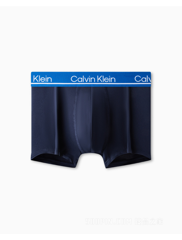Calvin Klein 23春季新款男士四条装LOGO腰边弹力轻薄平角内裤NP2446O