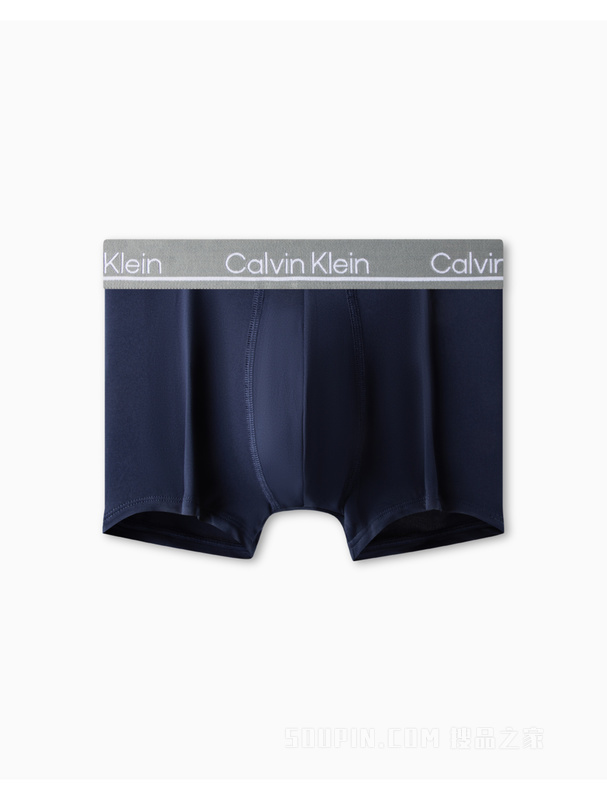 Calvin Klein 23春季新款男士四条装LOGO腰边弹力轻薄平角内裤NP2446O