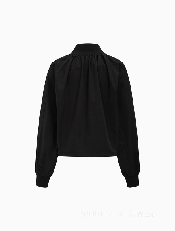 Calvin Klein 23春季新款女士休闲简约浮雕LOGO棒球服单夹克J221118