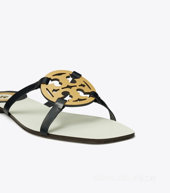 Miller 拖鞋 沙米色/深邃海军蓝