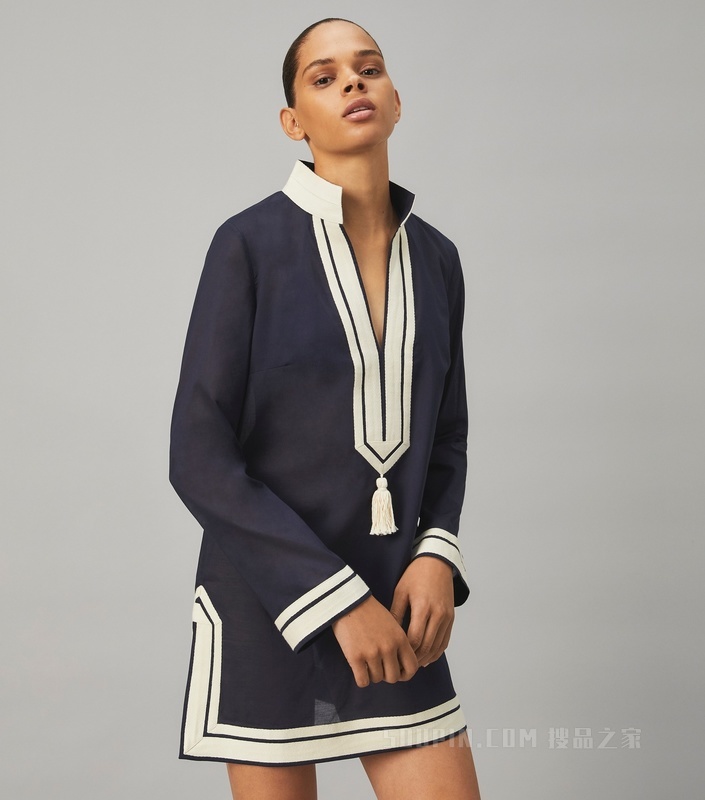 Solid Tassle 上衣 Tory 海军蓝