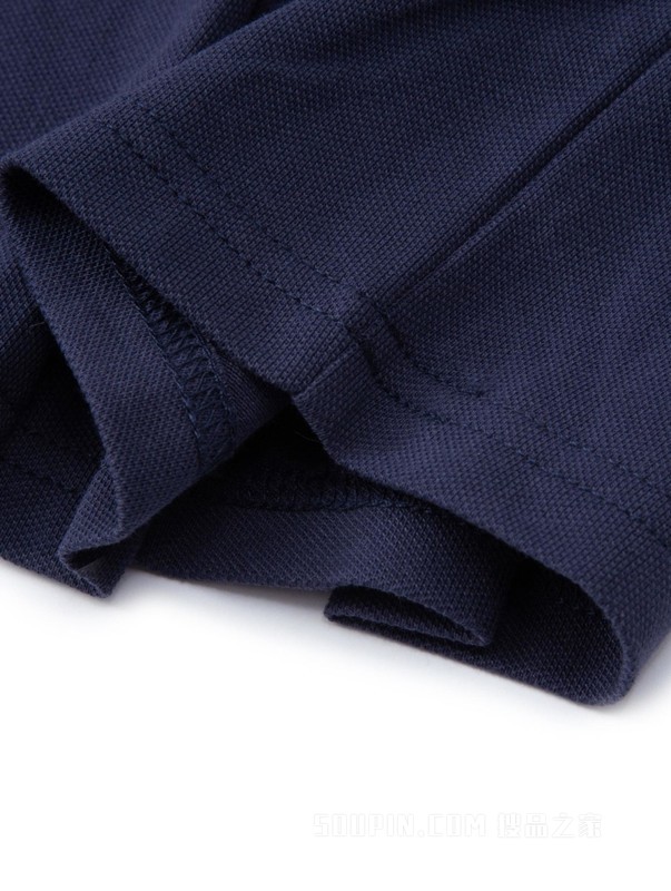 23新款春季女装街潮小绣标拉链半襟翻领连衣裙DW0DW15565