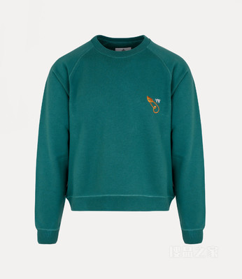 Vivienne Westwood｜ (RAGLAN SWEATSHIRT (3I010004 J006O N Raglan Sweatshirt in CADET | Vivienne Westwood®