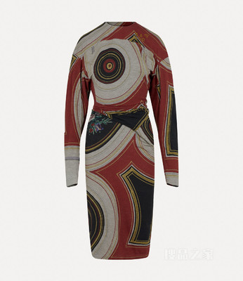 Vivienne Westwood】Metro Dress 11010333W00FCX402-搜品之家