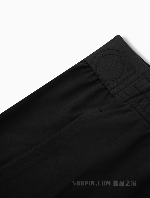 Calvin Klein 23春季新款男士LOGO提花织带反光印花抽绳休闲短裤4MS3S800