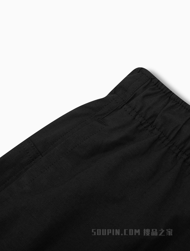 Calvin Klein 23春季新款男士简约反光LOGO胶印抽绳休闲短裤4MS3S810