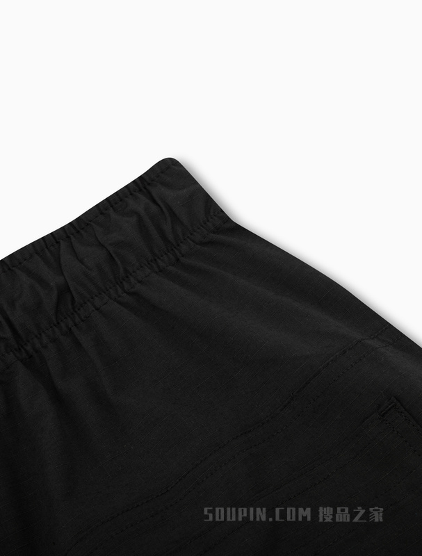 Calvin Klein 23春季新款男士简约反光LOGO胶印抽绳休闲短裤4MS3S810